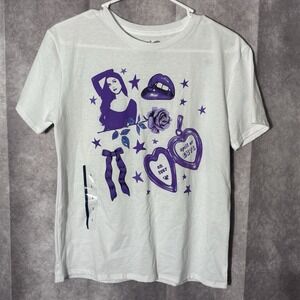 Olivia Rodrigo Guts World Tour Women's Size Large Purple White